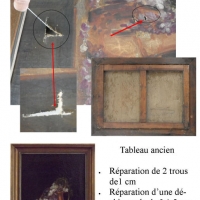 Tableaux sur commande -Restauration 